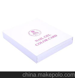 广州厂家批发指甲预览包装盒 烫金印刷设计纸质木板高档产品包装